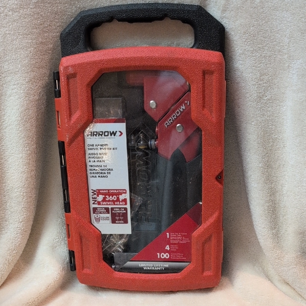 Arrow One Handed Swivel Riverter Kit/ Tool
